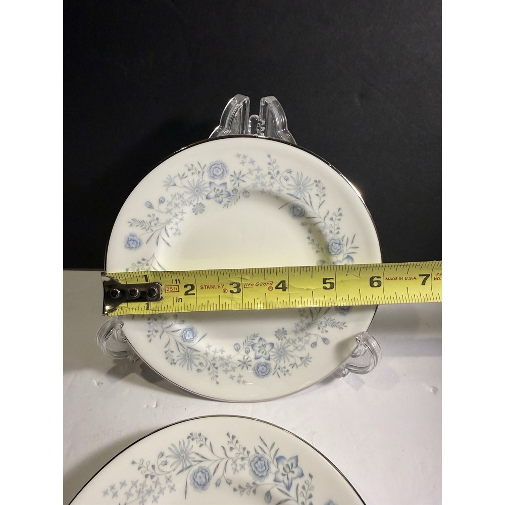 Wedgwood Belle Fleur Bone China Dinnerware Set Plates & Bowl Made England - Picture 11 of 14